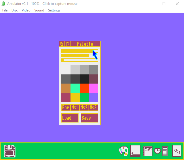 Arthur Palette 2 Screenshot